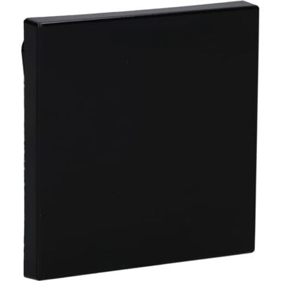 Jung Tecla Simple, Duroplástico (Resistente Al Rayado) Brillante, Negro Jung Tecla Simple, Duroplástico (Resistente Al Rayado) Brillante, Negro