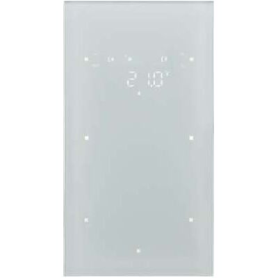 Hager Sensor 2 fases con termostato, configurado, serie berker de , blanco polar Hager Sensor 2 fases con termostato, configurado, serie berker de , blanco polar