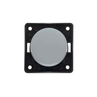 Hager Pulsador 10a 250v para tornillo gris Hager Pulsador 10a 250v para tornillo gris