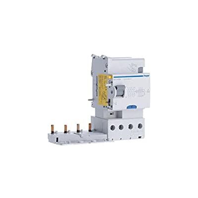 Hager BD440N Bloque FI de 4 polos 40A Corriente residual - Accesorio electrónico Hager BD440N Bloque FI de 4 polos 40A Corriente residual - Accesorio electrónico