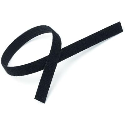 Hebotec Cinta de velcro en el rollo, 2,5 metros, 20 mm de ancho, para una gestión ordenada de cables, ignífuga según UL94-V2 Hebotec Cinta de velcro en el rollo, 2,5 metros, 20 mm de ancho, para una gestión ordenada de cables, ignífuga según UL94-V2