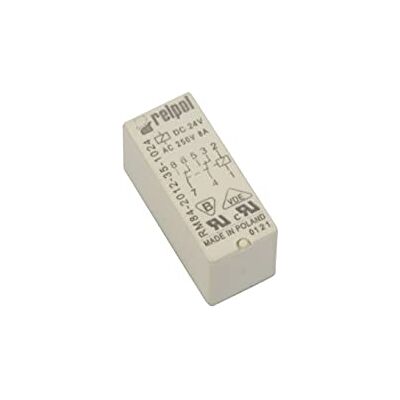 RELPOL Relé miniatura 2P 8A 24V CC PCB AgNi RM84-2012-35-1024 600336 5900005134357 RELPOL Relé miniatura 2P 8A 24V CC PCB AgNi RM84-2012-35-1024 600336 5900005134357