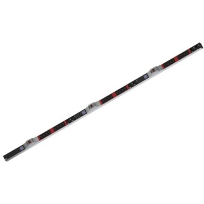 Bachmann 800.2409 bn0500 19 Pulgadas PDU 1HE 24 x c13,6 X Protección de Contacto, Potencia messg., anschl. CEE 3 x 32 A Rojo/Negro/Plata Bachmann 800.2409 bn0500 19 Pulgadas PDU 1HE 24 x c13,6 X Protección de Contacto, Potencia messg., anschl. CEE 3 x 32 A Rojo/Negro/Plata