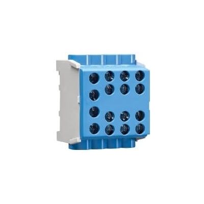 Hager KH35N8 - Bornes de derivación de circuito principal - Azul - 100A Hager KH35N8 - Bornes de derivación de circuito principal - Azul - 100A