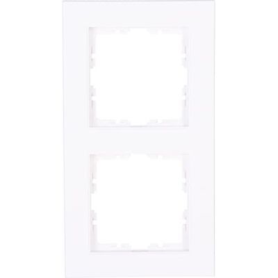 Kopp Marco de 2 compartimentos HK07, color blanco Kopp Marco de 2 compartimentos HK07, color blanco