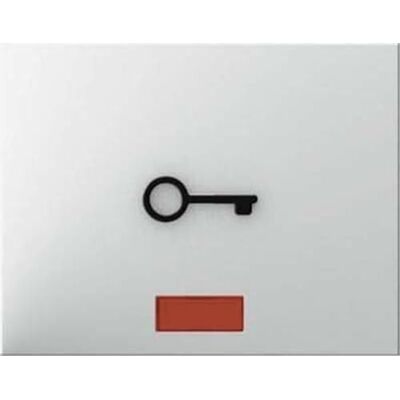 Hager Tecla Interruptor invidente Llave Blanco Polar Hager Tecla Interruptor invidente Llave Blanco Polar