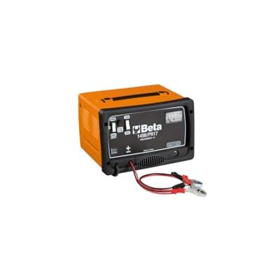 Beta 1498/PR17 Cargador de Batería Tradicional 12/24V para Baterías de Plomo-Ácido, Semi-Profesional con Protecciones y Amperímetro Integrado Beta 1498/PR17 Cargador de Batería Tradicional 12/24V para Baterías de Plomo-Ácido, Semi-Profesional con Protecciones y Amperímetro Integrado