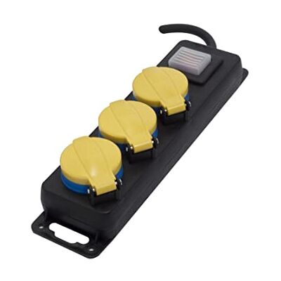 CHACON Base múltiple estanca 3 x 16 A con interruptor 3 m (SCH) CHACON Base múltiple estanca 3 x 16 A con interruptor 3 m (SCH)