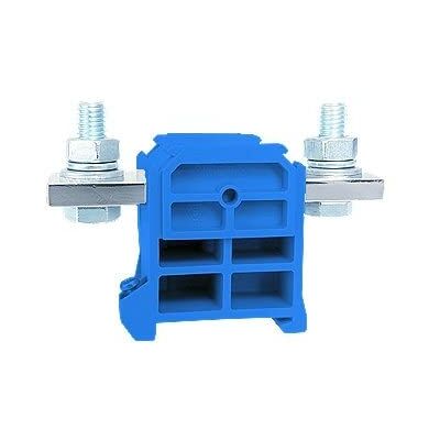 SIMET Bloque de terminales de tornillo montado en riel ZSG1-95.0N AZUL marca SIMET Bloque de terminales de tornillo montado en riel ZSG1-95.0N AZUL marca