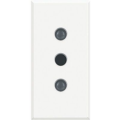 BTicino - SHD4113F Axolute Presa 2P+T - Blanco - 10A - Enchufe BTicino - SHD4113F Axolute Presa 2P+T - Blanco - 10A - Enchufe