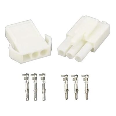 GAVATKLKCP Juego de 10 conectores EL4.5 3P macho hembra de 4,5 mm y conector electrónico de terminal GAVATKLKCP Juego de 10 conectores EL4.5 3P macho hembra de 4,5 mm y conector electrónico de terminal