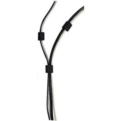 R-Go Tools Cable Managenet Wraps, bridas reutilizables, correas de bridas para cables, 10 unidades, color negro R-Go Tools Cable Managenet Wraps, bridas reutilizables, correas de bridas para cables, 10 unidades, color negro