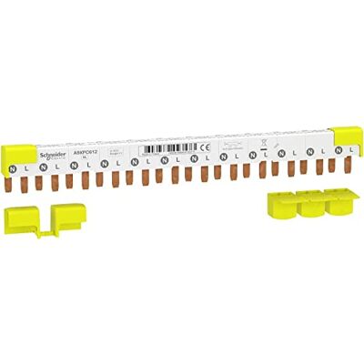 Schneider Electric ACTI9 IC40 COMB BUSBAR 1PN 12 MOD. 18MM Schneider Electric ACTI9 IC40 COMB BUSBAR 1PN 12 MOD. 18MM