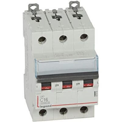 Legrand - 16A - Tripolar - 3-Mod - Interruptor automático Legrand - 16A - Tripolar - 3-Mod - Interruptor automático