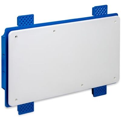 Electraline Caja de conexiones de empotrar para pladur IP40 (296X153X70mm) con tapa y tornillos Electraline Caja de conexiones de empotrar para pladur IP40 (296X153X70mm) con tapa y tornillos