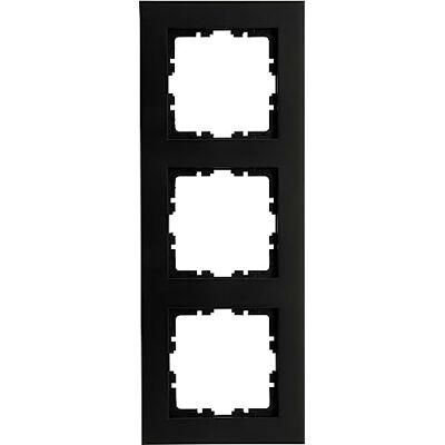 Kopp HK07 Pure Marco para 3 puertas (10 unidades), color negro mate Kopp HK07 Pure Marco para 3 puertas (10 unidades), color negro mate