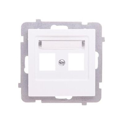 Ospel Toma de Corriente IP20 (71 mm, 33 mm, 71 mm, 52,5 g), Color Blanco Ospel Toma de Corriente IP20 (71 mm, 33 mm, 71 mm, 52,5 g), Color Blanco