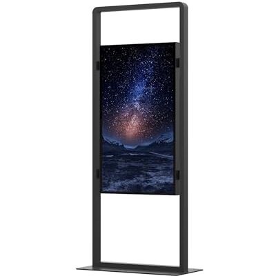 KIMEX Tótem de vídeo 55" Resolución Full HD Brillo 3000cd/m2 Uso 24/7 para Exterior 162-5505 KIMEX Tótem de vídeo 55" Resolución Full HD Brillo 3000cd/m2 Uso 24/7 para Exterior 162-5505