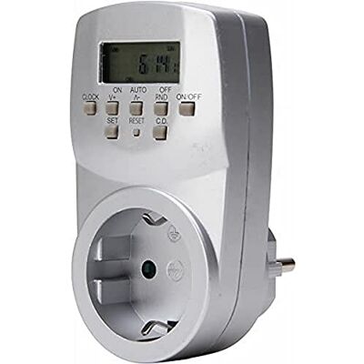 Kopp Temporizador electrónico Plateado, 1 Pieza, Kopp Temporizador electrónico Plateado, 1 Pieza,