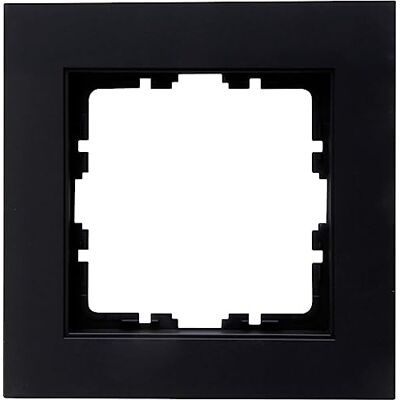 Kopp HK07 – Marco de 1 compartimento, color: negro mate – (10 unidades) Kopp HK07 – Marco de 1 compartimento, color: negro mate – (10 unidades)