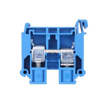 SIMET Bloque de terminales de tornillo montado en riel ZSG1-16.0N AZUL marca SIMET Bloque de terminales de tornillo montado en riel ZSG1-16.0N AZUL marca