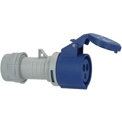 Brennenstuhl Acoplamiento CEE 230V/16A con indicador de tensión LED (para uso en exteriores IP44, conexión atornillada, 3 polos) Brennenstuhl Acoplamiento CEE 230V/16A con indicador de tensión LED (para uso en exteriores IP44, conexión atornillada, 3 polos)