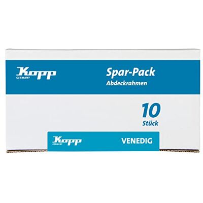 Kopp Profipack Marco embellecedor (1 orificio, platino) Kopp Profipack Marco embellecedor (1 orificio, platino)