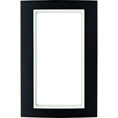 Hager Marco B.3, KNX, aluminio negro/blanco polar Hager Marco B.3, KNX, aluminio negro/blanco polar