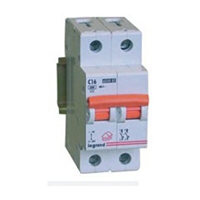 Legrand Interruptor magnetotermico para vivienda RX3 1P+N 6KA 16A Legrand Interruptor magnetotermico para vivienda RX3 1P+N 6KA 16A