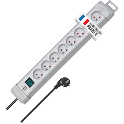 Brennenstuhl Regleta de enchufes Gris Premium-plus 8 Tomas - power strip Brennenstuhl Regleta de enchufes Gris Premium-plus 8 Tomas - power strip