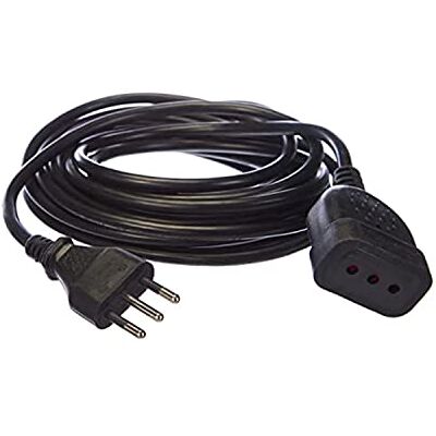 Electraline Extensión, 5 M De Longitud, Toma De 16 A, Sección Cable 3X1 Mm, Negro Electraline Extensión, 5 M De Longitud, Toma De 16 A, Sección Cable 3X1 Mm, Negro
