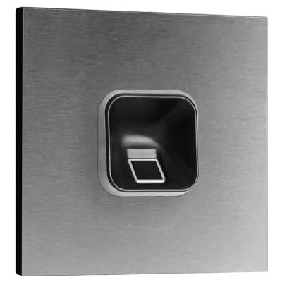 ekey Set lector de huellas sLine con módulo de intercomunicador Gira 106 acero inoxidable V2A, centralita, Solución de acceso para intercomunicador Gira, 0,4 W, 12-24 V, Lector de huellas negro ekey Set lector de huellas sLine con módulo de intercomunicador Gira 106 acero inoxidable V2A, centralita, Solución de acceso para intercomunicador Gira, 0,4 W, 12-24 V, Lector de huellas negro