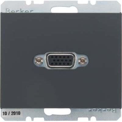 Hager Toma VGA K1,K5 antracita Hager Toma VGA K1,K5 antracita