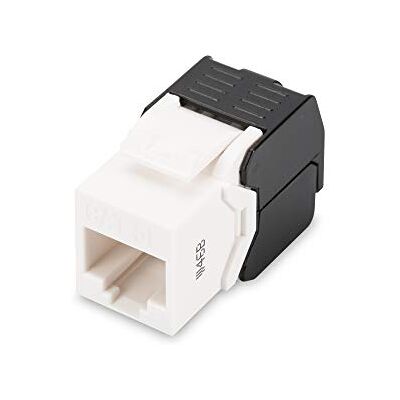 Digitus Módulo Keystone Cat-5e No apantallado RJ45 Clase D 100 MHz 1GBase-T Montaje sin herramientas Blanco Digitus Módulo Keystone Cat-5e No apantallado RJ45 Clase D 100 MHz 1GBase-T Montaje sin herramientas Blanco