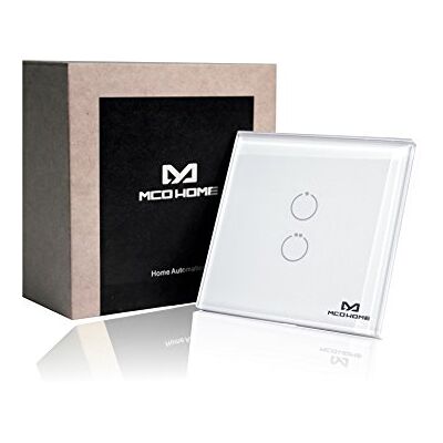 MCO Home White MH-S412 Touch Panel Switch, 230 V, One Size MCO Home White MH-S412 Touch Panel Switch, 230 V, One Size
