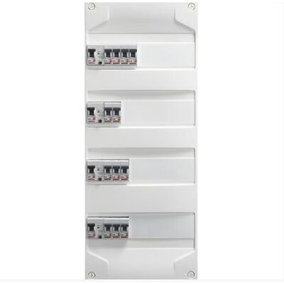 DEBFLEX Armario pre-equipado 4 R 3xID 40A tipo AC,1xID 63A tipo A Paneles empotrados Armarios modulares Interiores pre-empotrados DEBFLEX Armario pre-equipado 4 R 3xID 40A tipo AC,1xID 63A tipo A Paneles empotrados Armarios modulares Interiores pre-empotrados