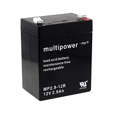 Powery Batería de Plomo-sellada (multipower) MP2,9-12R Powery Batería de Plomo-sellada (multipower) MP2,9-12R