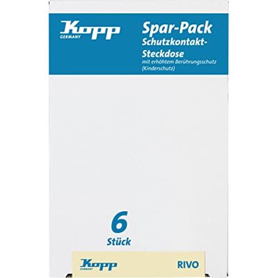 Kopp Modelo 945115050 Enchufe de superficie con protección - Toma eléctrica Kopp Modelo 945115050 Enchufe de superficie con protección - Toma eléctrica