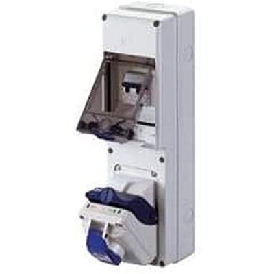 Gewiss Combibloc asd 1pr: 2 polos+tierra ip44 Gewiss Combibloc asd 1pr: 2 polos+tierra ip44