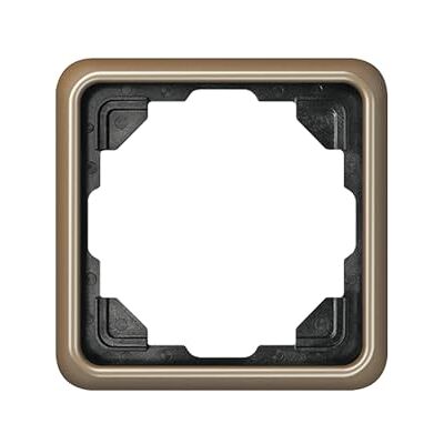 Jung cd500 Marco 1 elemento bronce-oro Jung cd500 Marco 1 elemento bronce-oro