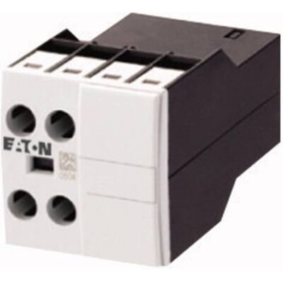 Eaton DILM32-XHI02 Bloque de Contactos Auxiliares, Bornes Roscados, 2 Polos, 2NC, Caja de 5 Eaton DILM32-XHI02 Bloque de Contactos Auxiliares, Bornes Roscados, 2 Polos, 2NC, Caja de 5