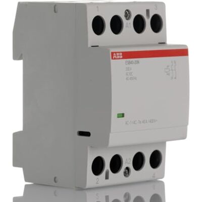 ABB CONTACTOR ESB40-20N-06 2 NA 230V AC/DC ABB CONTACTOR ESB40-20N-06 2 NA 230V AC/DC