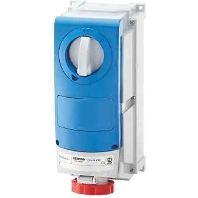 Gewiss Base Fija Vertical 63a 3 Polos+Tierra 380v ip66 Gewiss Base Fija Vertical 63a 3 Polos+Tierra 380v ip66