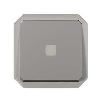 Legrand va y viene o interruptor – indicador sin neutros, 4 A, gris – composable – plexo 069515 l Legrand va y viene o interruptor – indicador sin neutros, 4 A, gris – composable – plexo 069515 l
