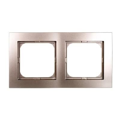 Ospel AS Double Frame Satin Light R-2G/45 5907577475444 Ospel AS Double Frame Satin Light R-2G/45 5907577475444