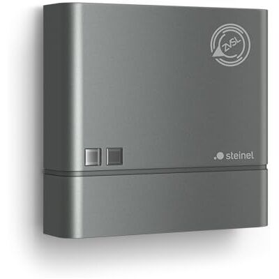 Steinel Sensor crepuscular Magic Box LC PWM 0-10 V antracita, interruptor crepuscular inteligente para el control preciso de la iluminación de vallas publicitarias, control mediante aplicación, IP54 Steinel Sensor crepuscular Magic Box LC PWM 0-10 V antracita, interruptor crepuscular inteligente para el control preciso de la iluminación de vallas publicitarias, control mediante aplicación, IP54