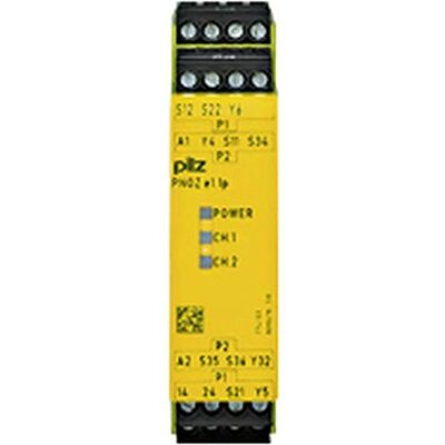 Pilz PNOZ e1.1p - Relé de seguridad - 24VDC, 2SO, Sensores Táctiles Pilz PNOZ e1.1p - Relé de seguridad - 24VDC, 2SO, Sensores Táctiles