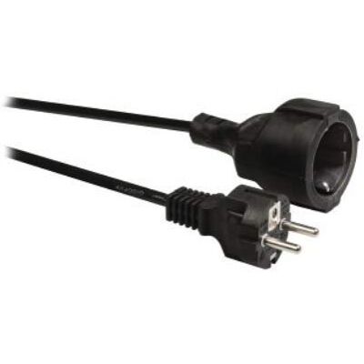 GSC - Extensión de cable - 5m, 3500W, Negro GSC - Extensión de cable - 5m, 3500W, Negro