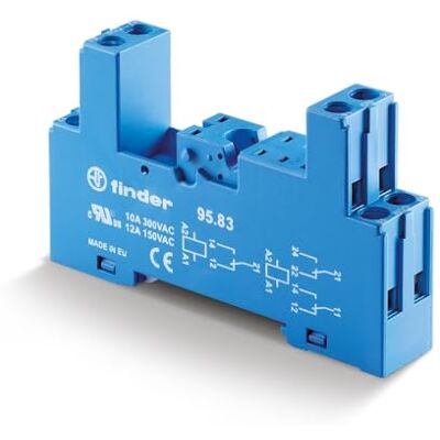 Finder - 95.83.3SPA - 3.5 mm pitch - Relay socket Finder - 95.83.3SPA - 3.5 mm pitch - Relay socket