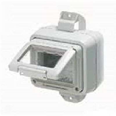 Gewiss Contenedor combi system55 3 módulos brazo poste Gewiss Contenedor combi system55 3 módulos brazo poste